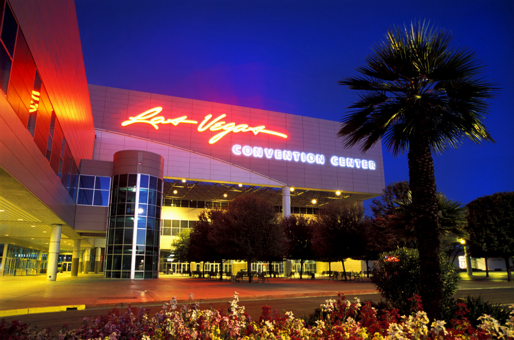 Las Vegas Convention Center at night