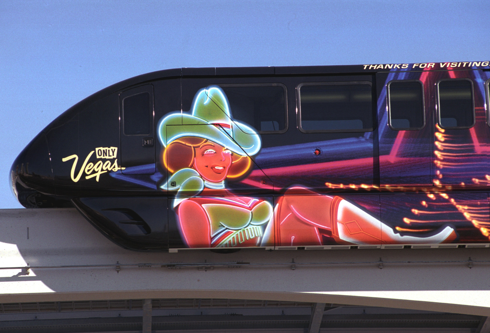 A neon sign board for a casino in Las Vegas