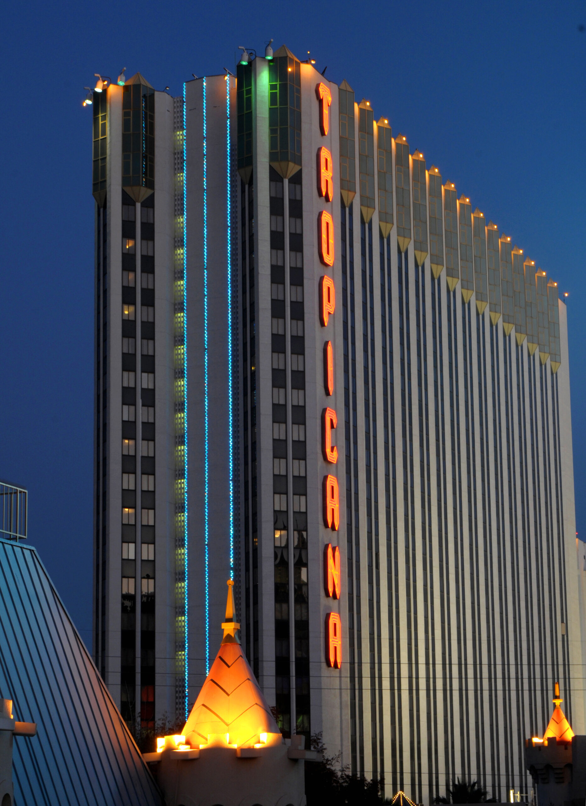Tropicana Hotel in the city of Las Vegas