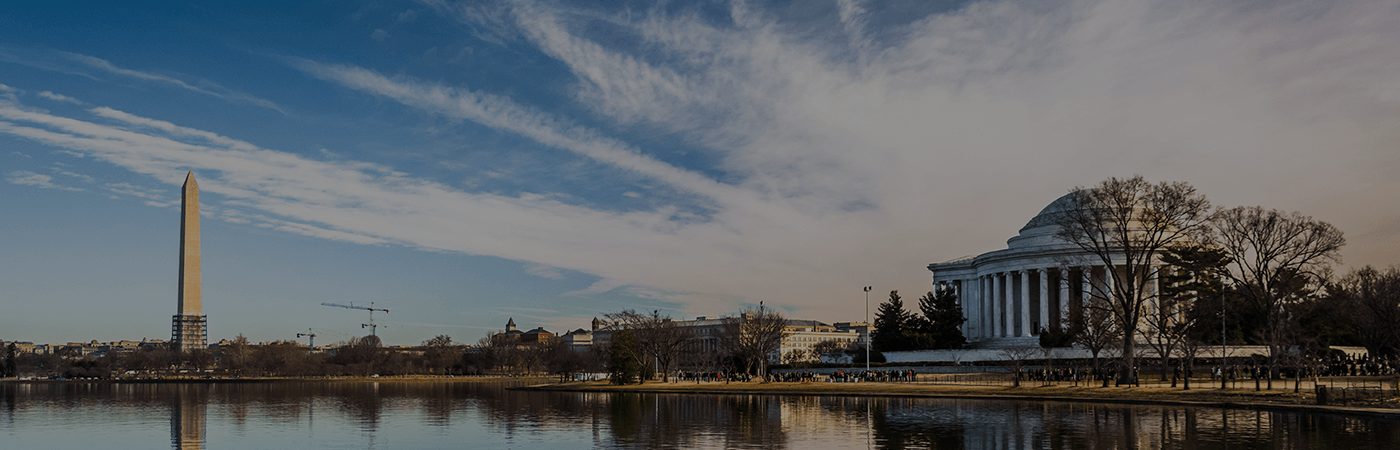 Panoramic view of Washington Capitol