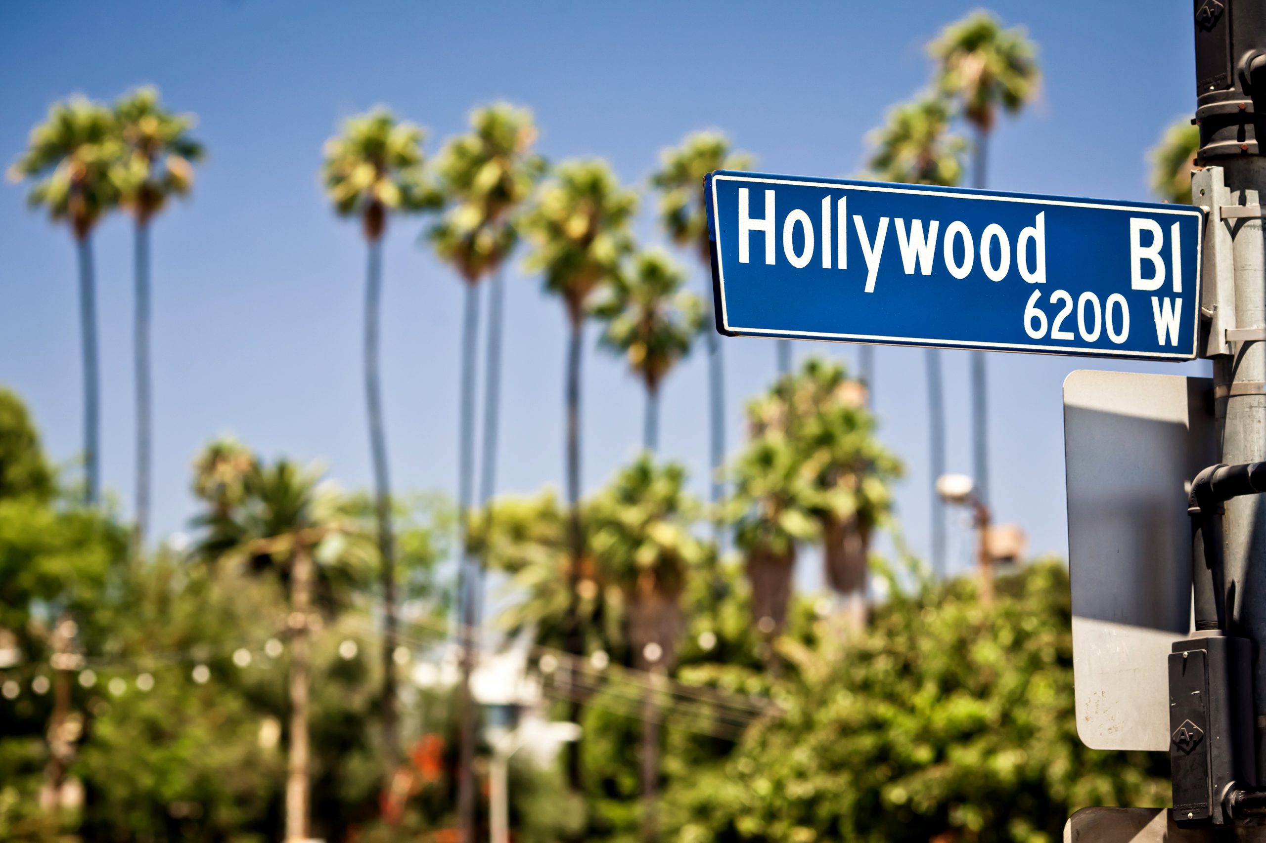 Hollywood Boulevard Sign board