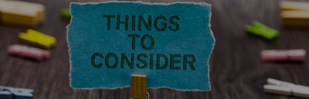 Things to know