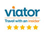 Viator 5 stars logo small size